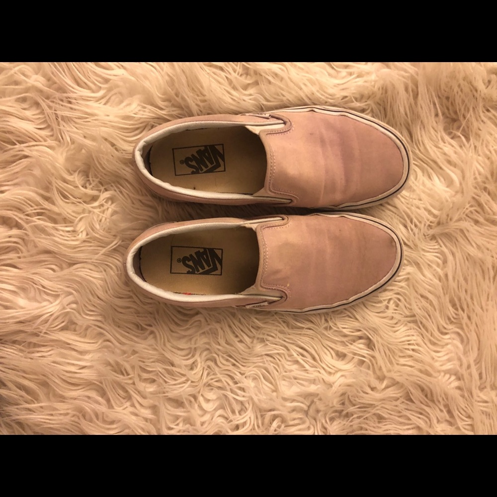 Lavender Slip on Vans